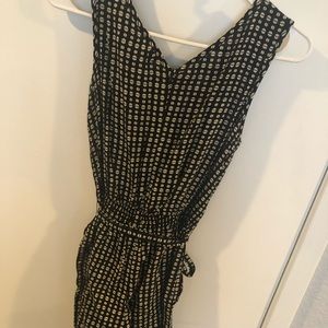 Jumpsuit romper with pockets